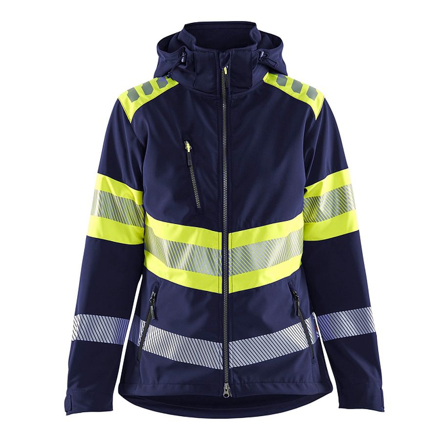 4404 Blakläder® High-Vis Damen Softshell Jacke