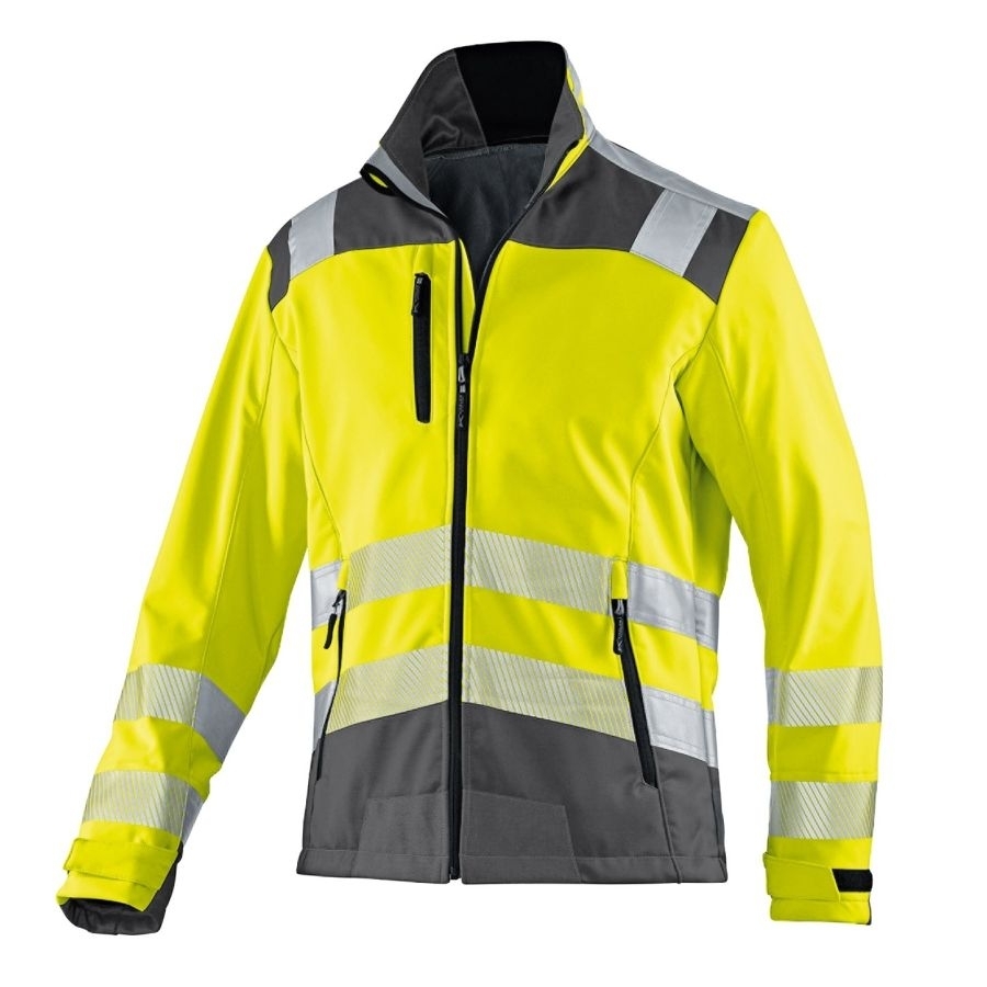 1507 Kübler REFLECTIQ Warnschutz Softshell Jacke