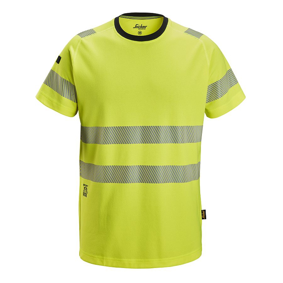 2539 Snickers Hi-Vis T-Shirt Warnschutzklasse 2