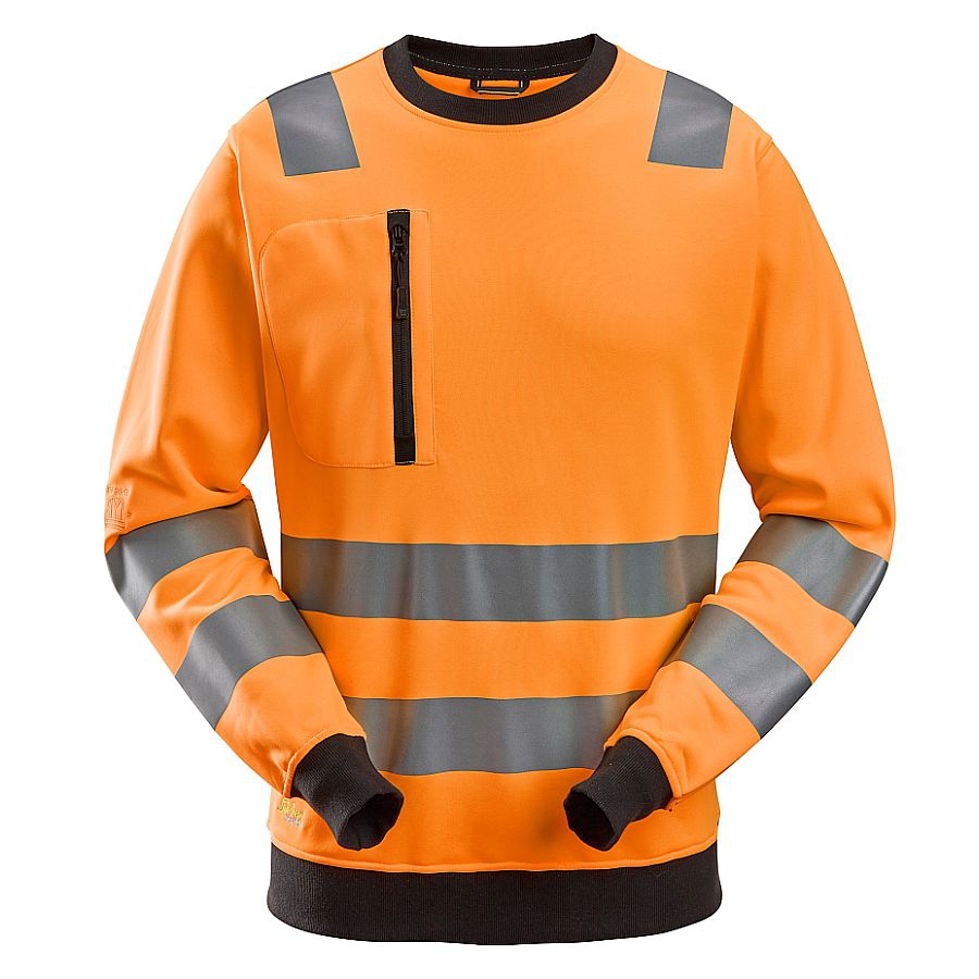 8037 Snickers Allroundwork Hi-Vis Sweatshirt