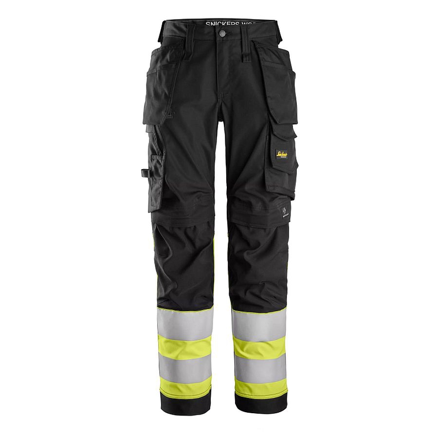 6734 Snickers High-Vis Damenstretchhose Klasse 1