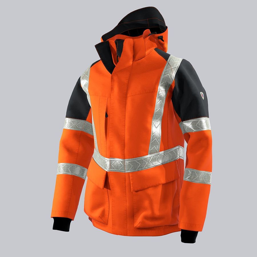 2033 BP Hi Vis Stretch Winterjacke