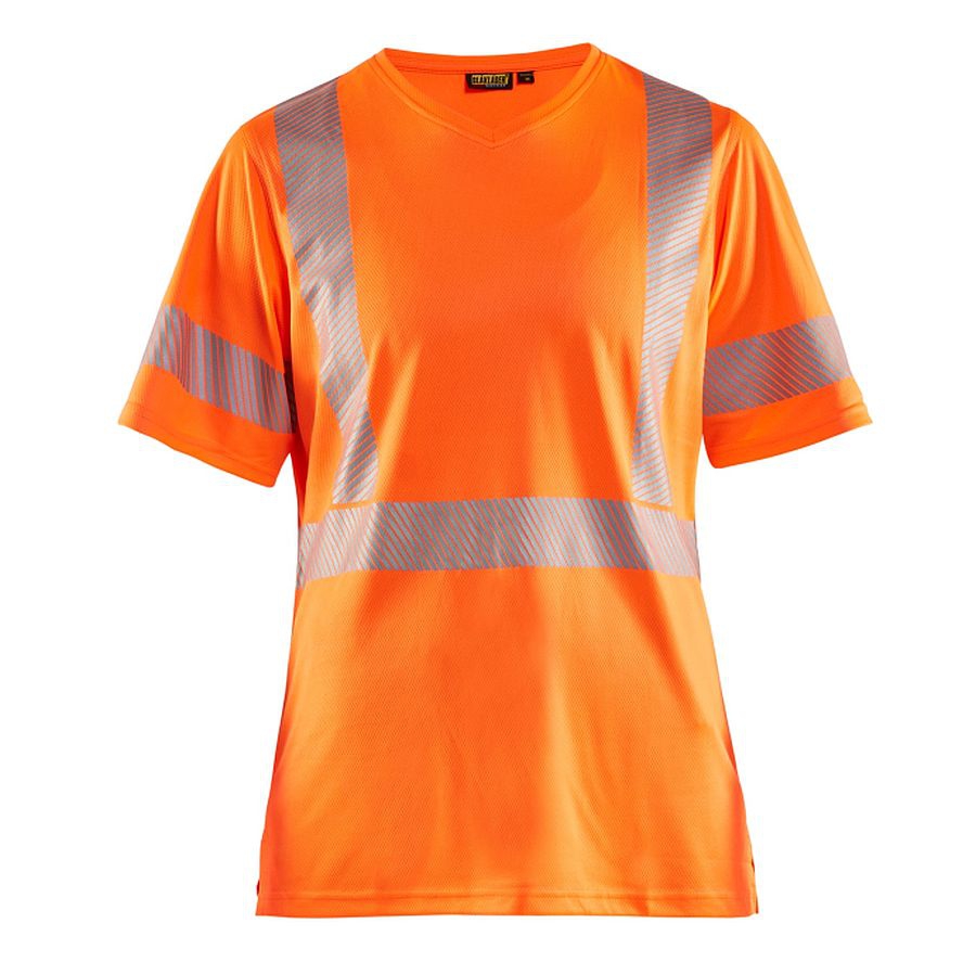 3336 Blakläder® Damen Shirt High-Vis mit UV Schutz