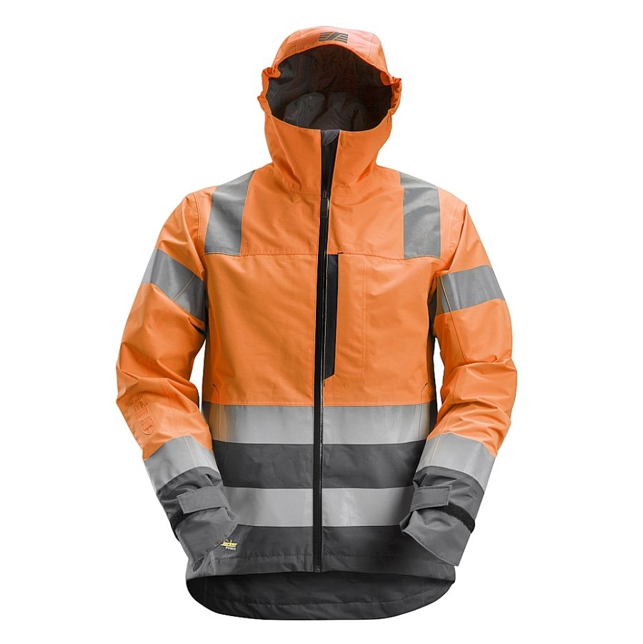 1330 Snickers AllroundWork Shelljacke High-Vis