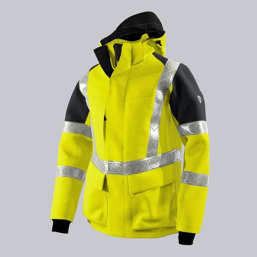 2033 BP Hi Vis Stretch Winterjacke