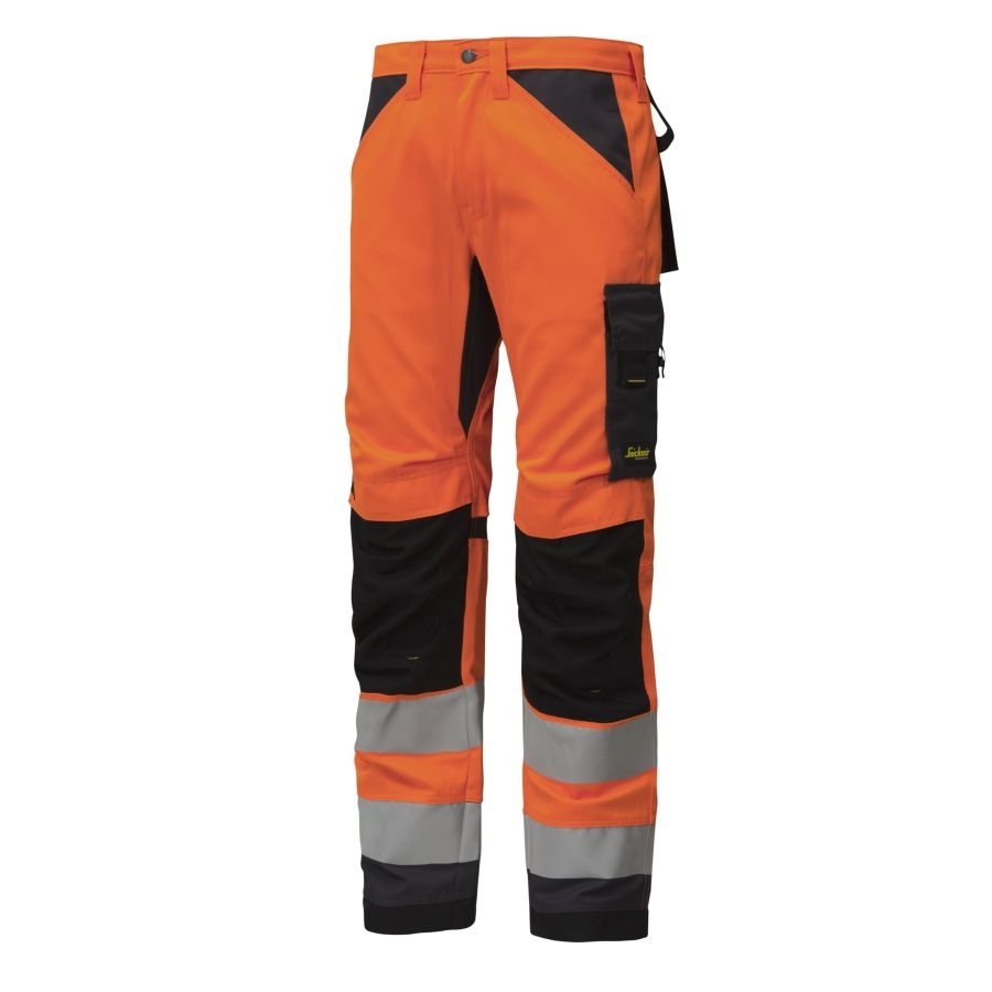 6331 Snickers AllroundWork Bundhose Hi-Vis