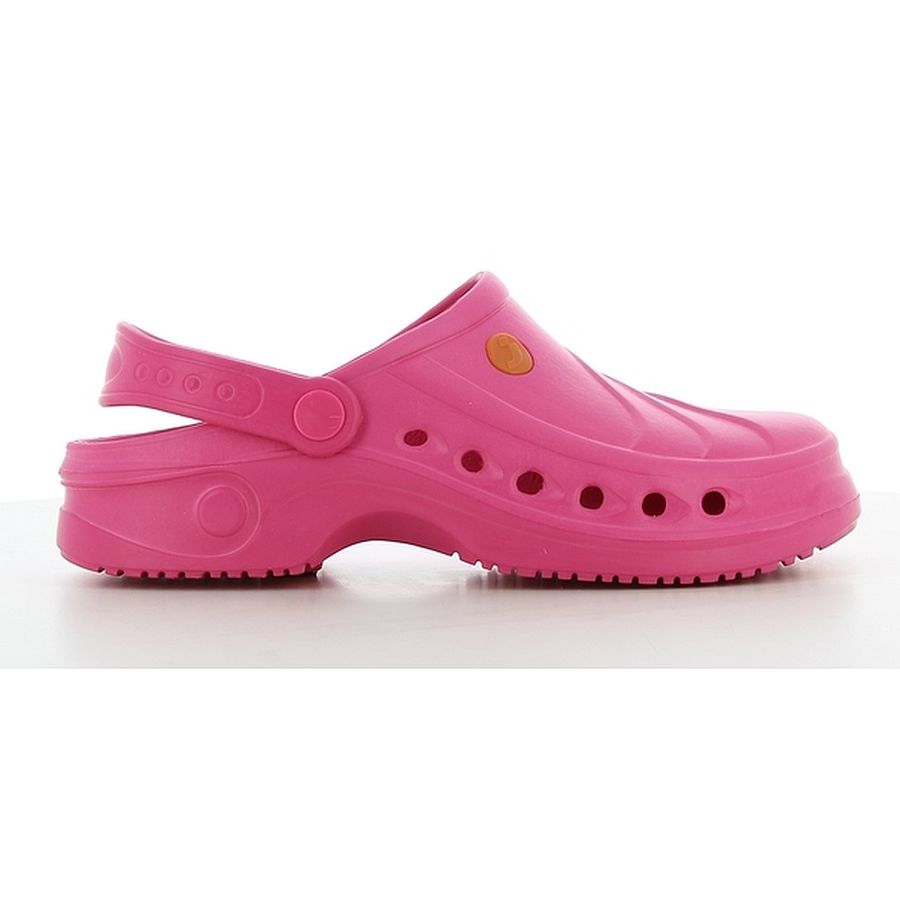 Safety Jogger Clog Sonic fuchsia EN20347 SRC ESD