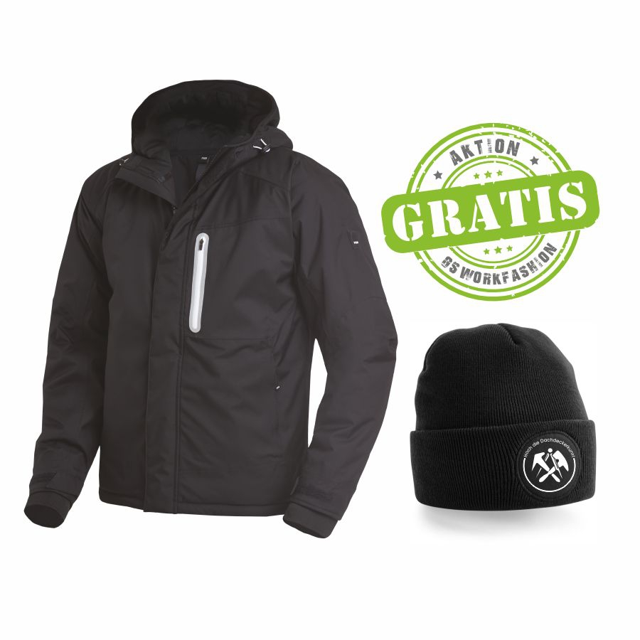 78658 FHB Wintersoftshell Jacke +Beanie Dachdecker