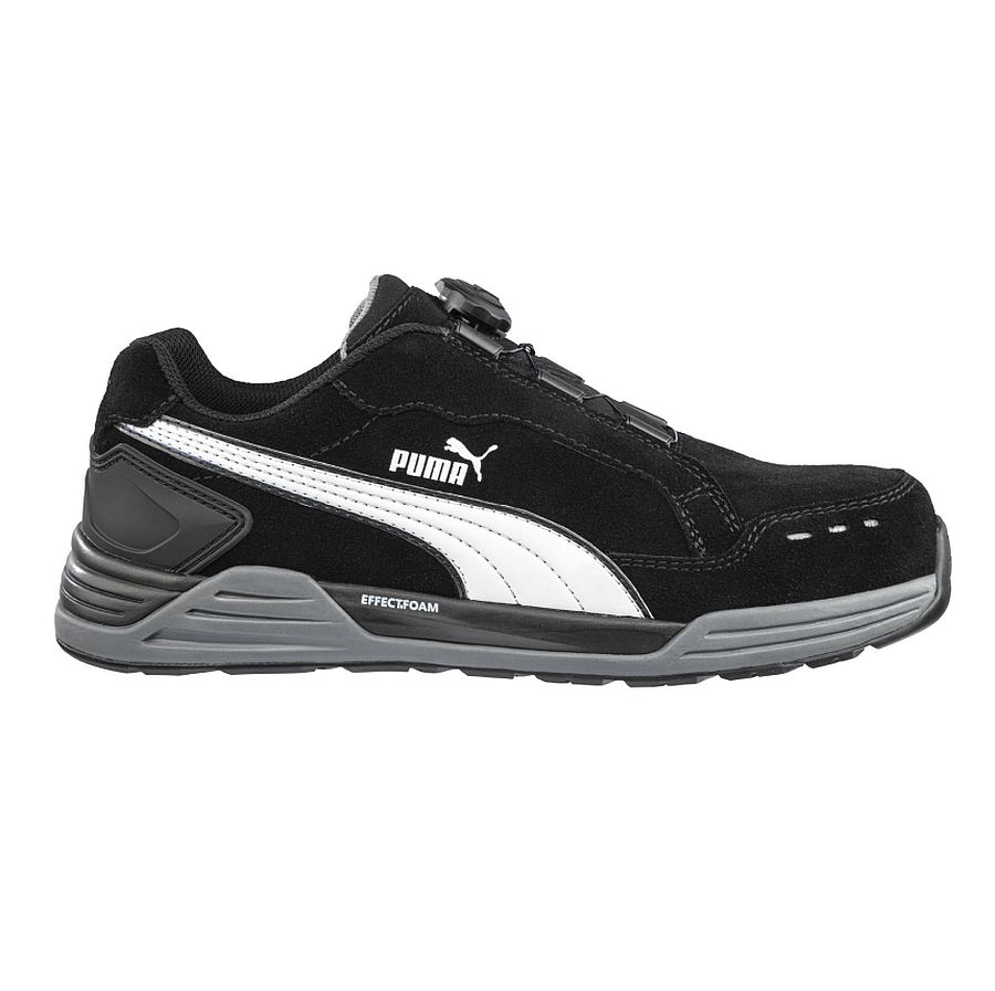 Puma Sicherheitsschuh Airtwist Disc Black Low portofrei im Shop bestellen