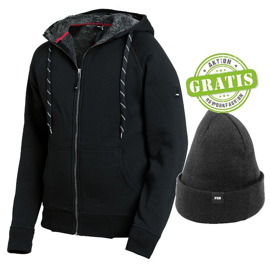 79293 FHB Webpelz Kapuzenjacke Jörg+*GRATIS* Mütze