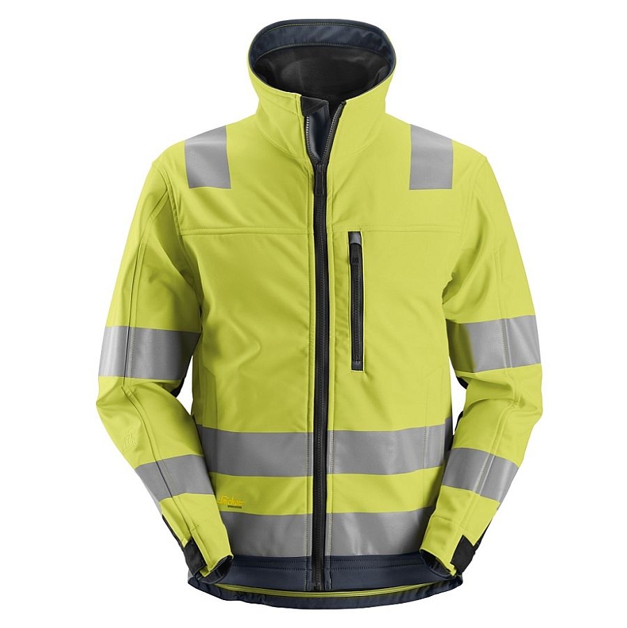 1230 Snickers AllroundWork Hi-Vis Softshelljacke