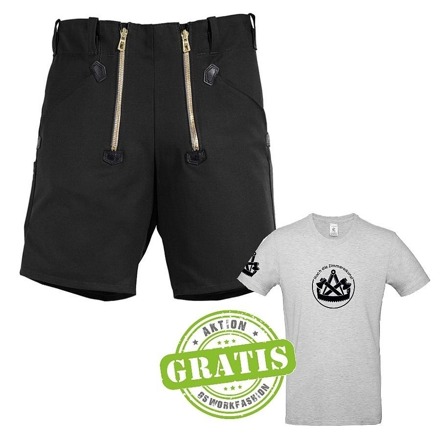 10033 FHB Zunftshort Wim + gratis Zimmerer T-Shirt