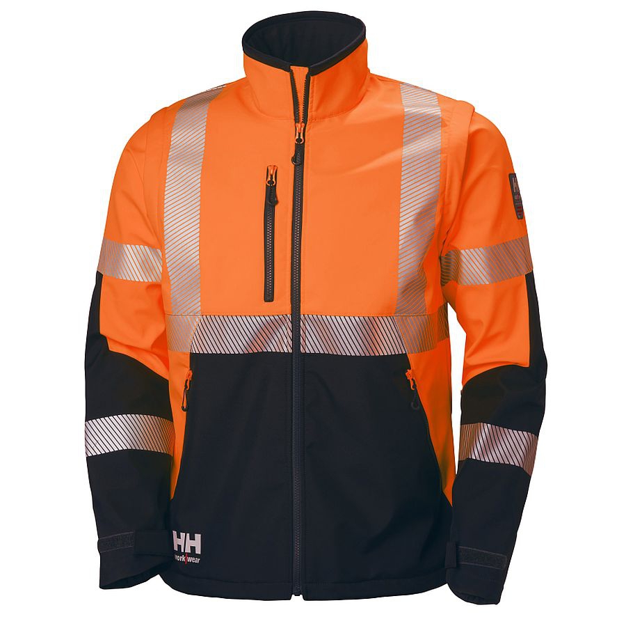 74272 Helly Hansen®Icu Hi Vis Softshelljacke