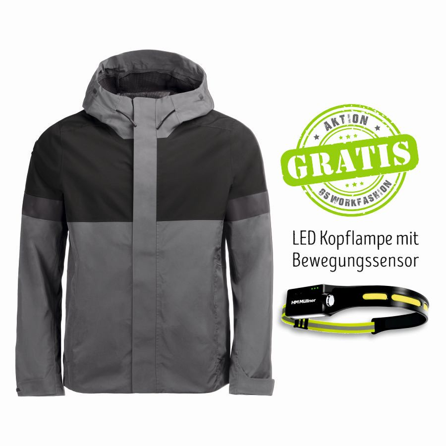 78136 FHB Regenjacke Luca + Gratis Stirnlampe