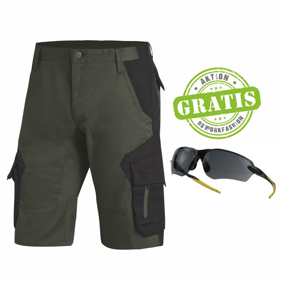 125200 FHB Bermuda Wulf + Gratis Schutzbrille