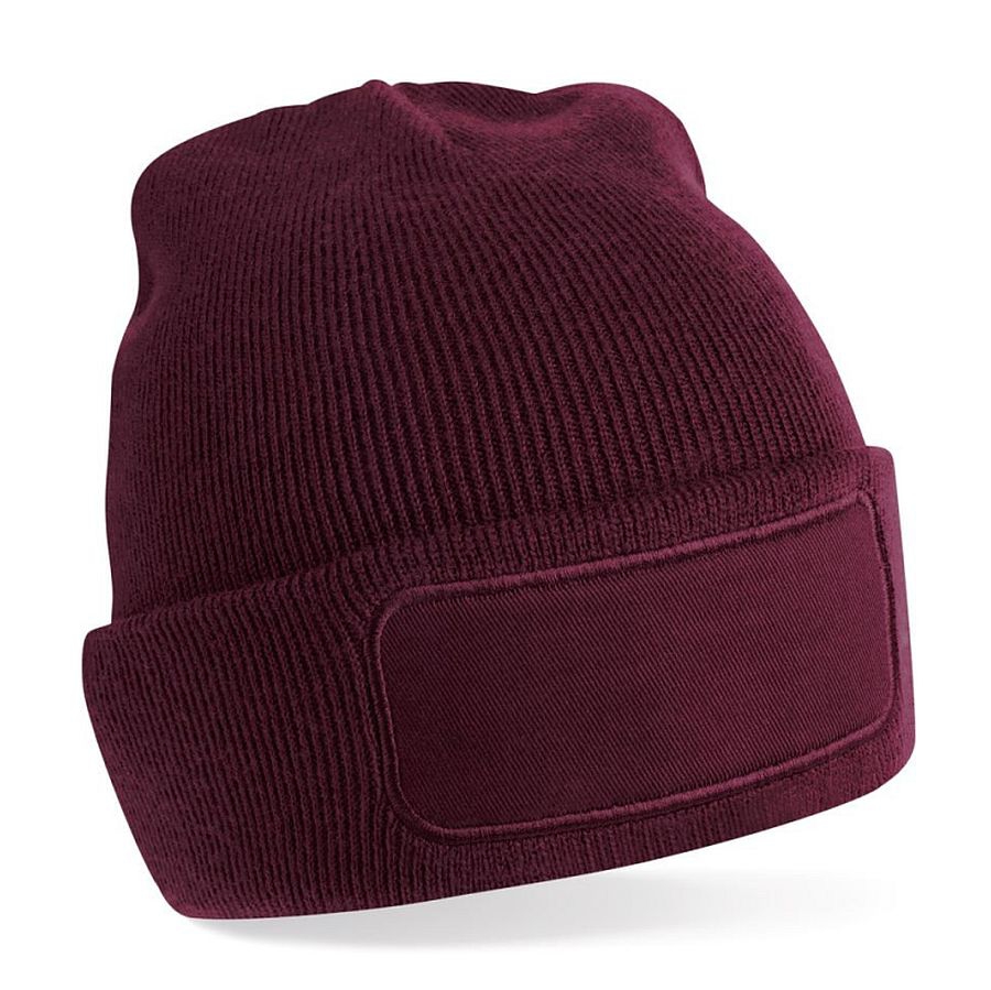 B445 Beechfield Patch Beanie