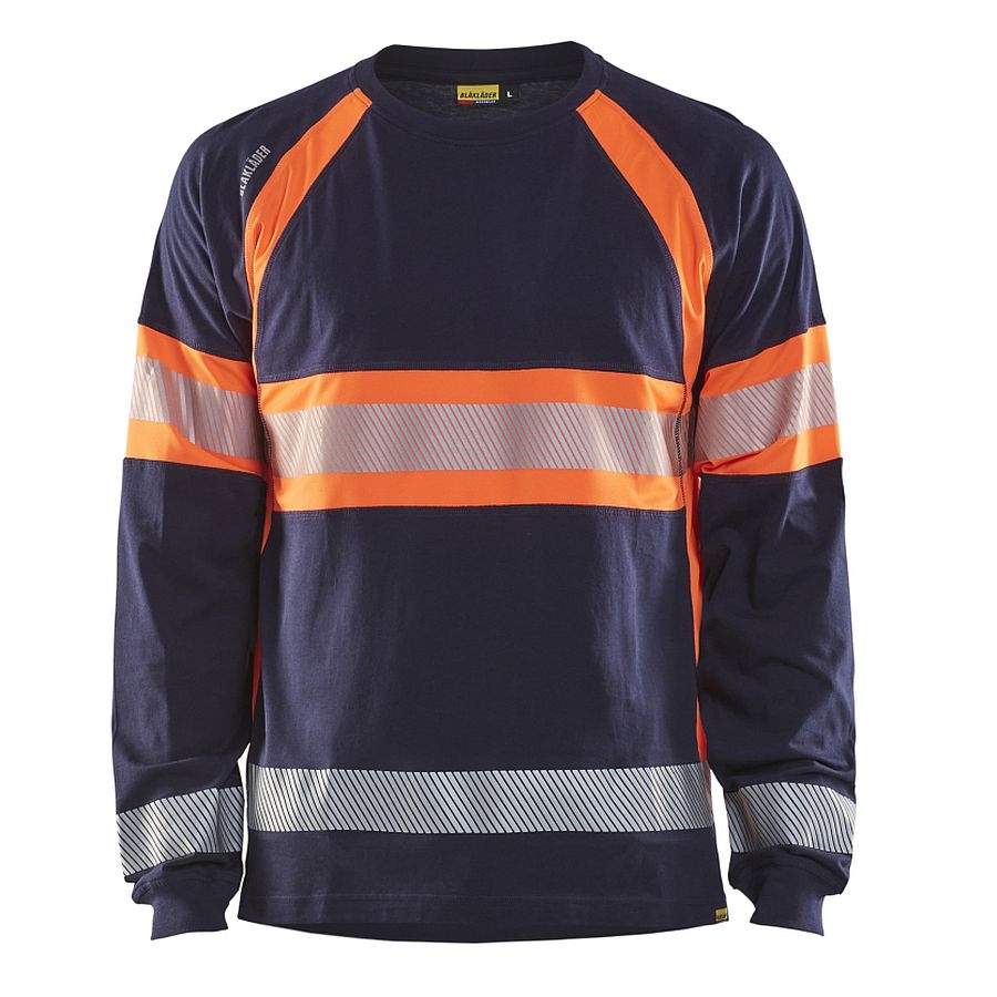 3510 Blakläder® High-Vis Langarmshirt Baumwolle