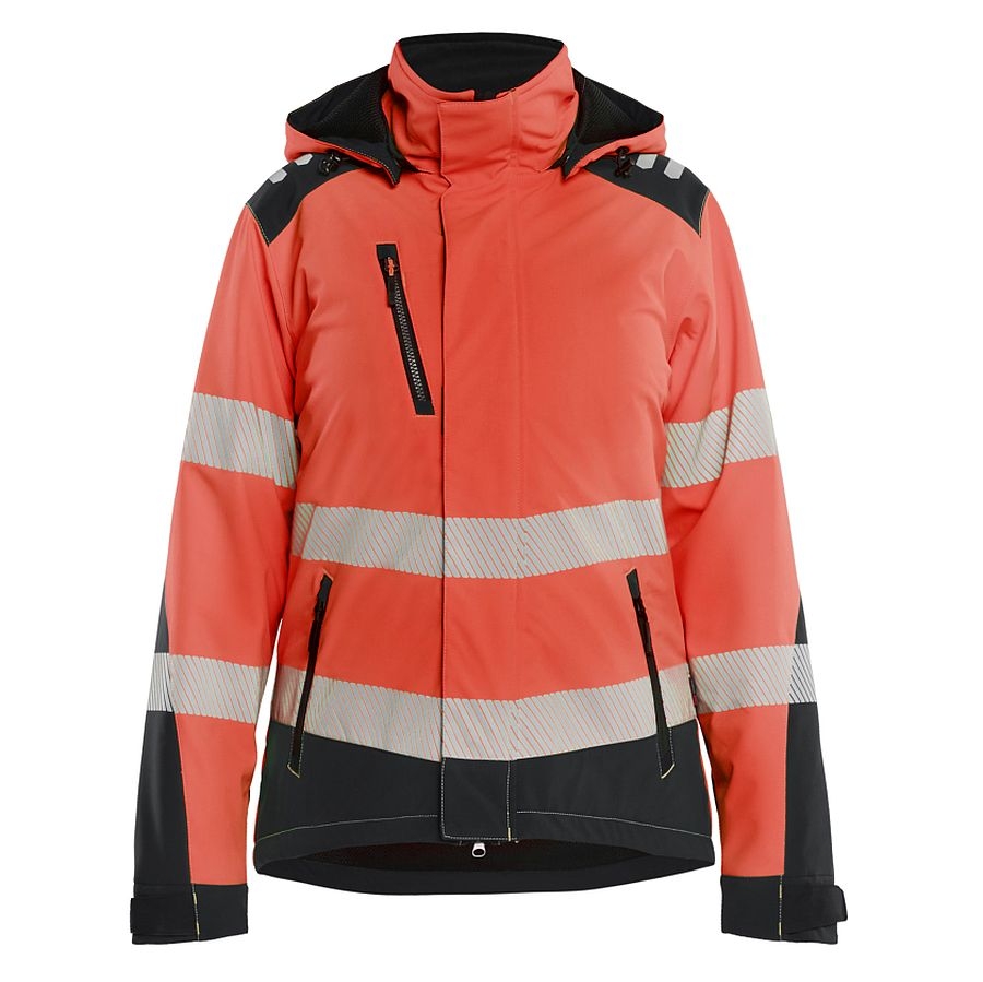 4401 Blakläder®High Vis Damensoftshell-Winterjacke