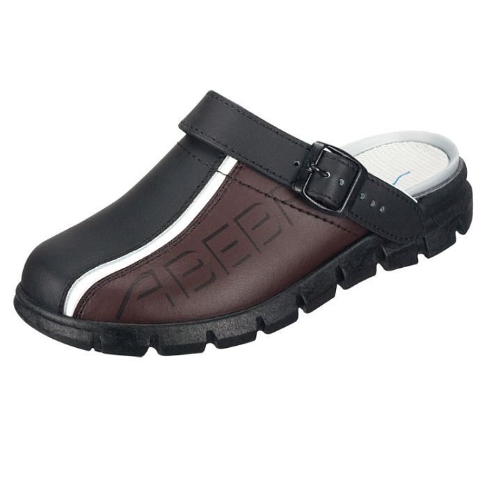 Abeba® Dynamic Clog 7315 OB schwarz/braun