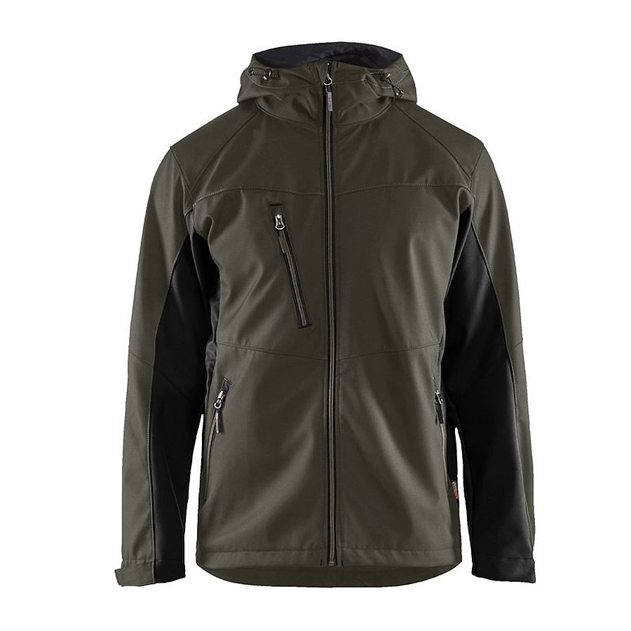 4753 Blakläder® Softshell Jacke mit Kapuze