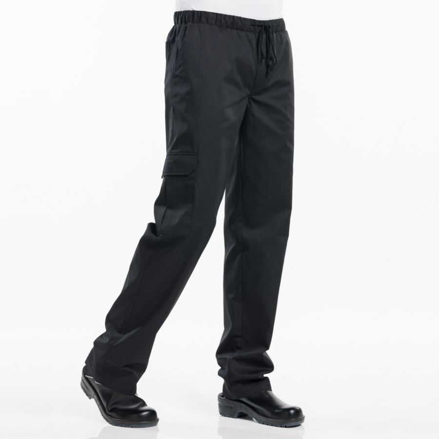 126 Chaud Devant® Kochhose Baggy Black