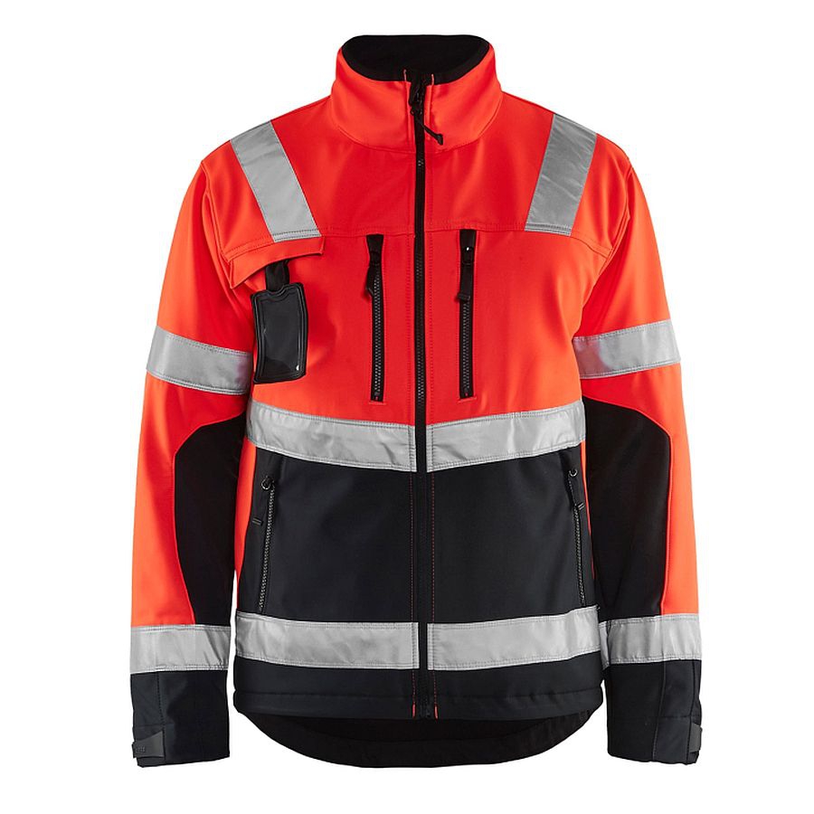 4900 Blakläder® Softshell Jacke Warnschutz