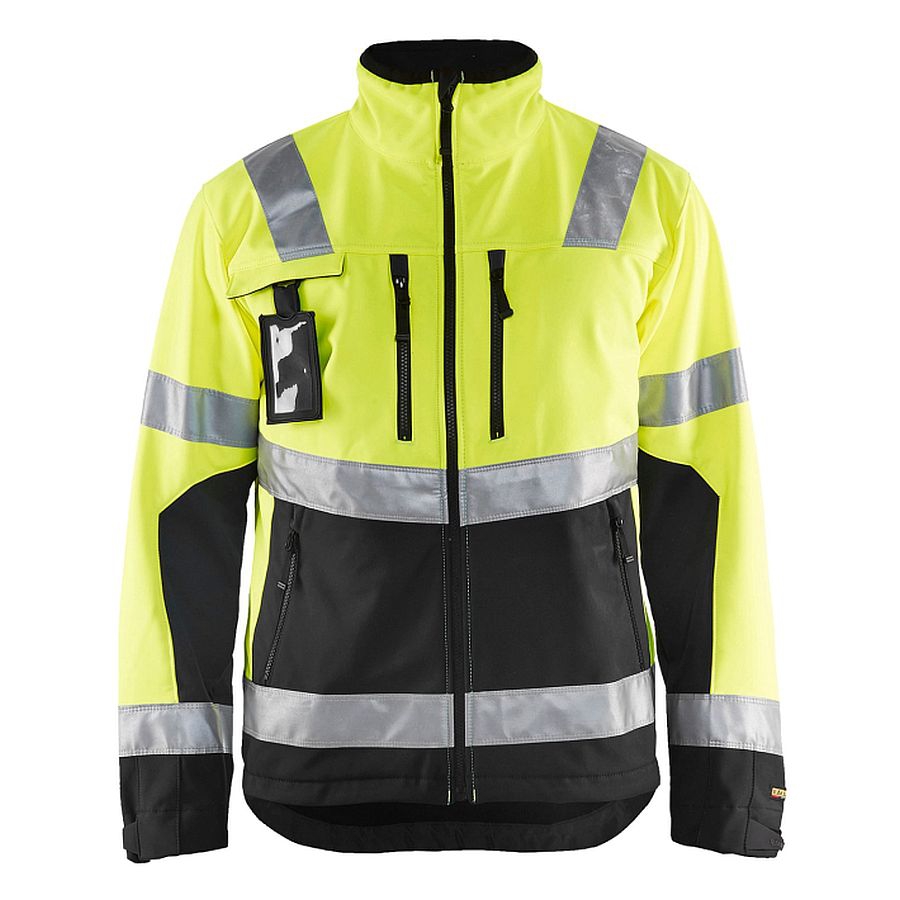 4900 Blakläder® Softshell Jacke Warnschutz