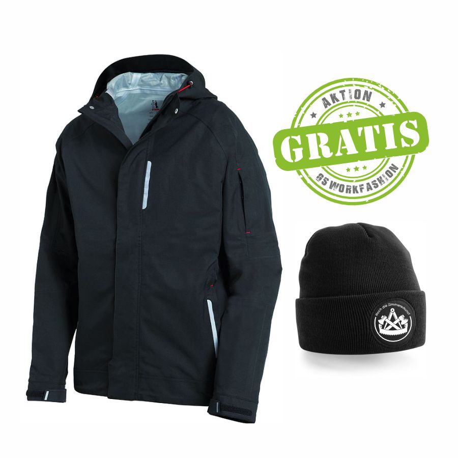 783/35 FHB Regenjacke Boris + Beanie Zimmermann