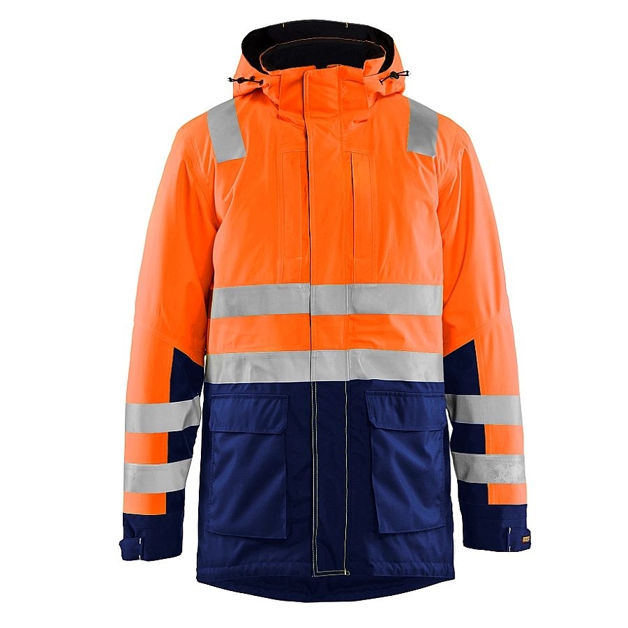 4495 Blakläder® High Vis Parka wasserdicht