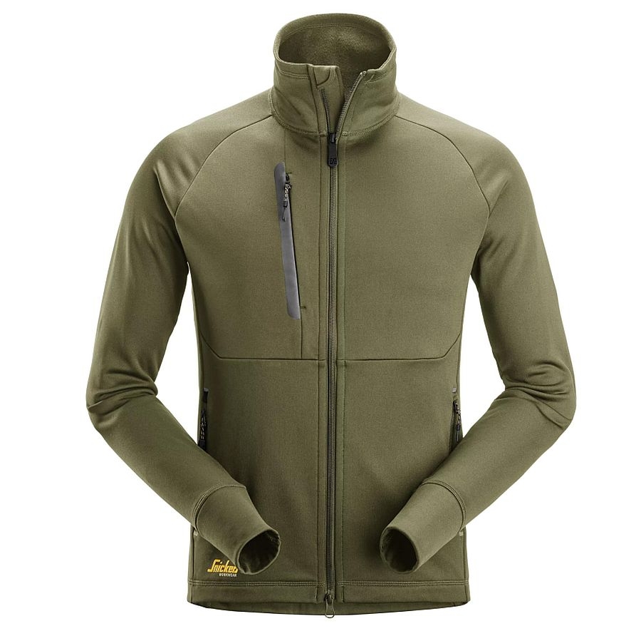 8023 Snickers FlexiWork Polartec® Midlayerjacke