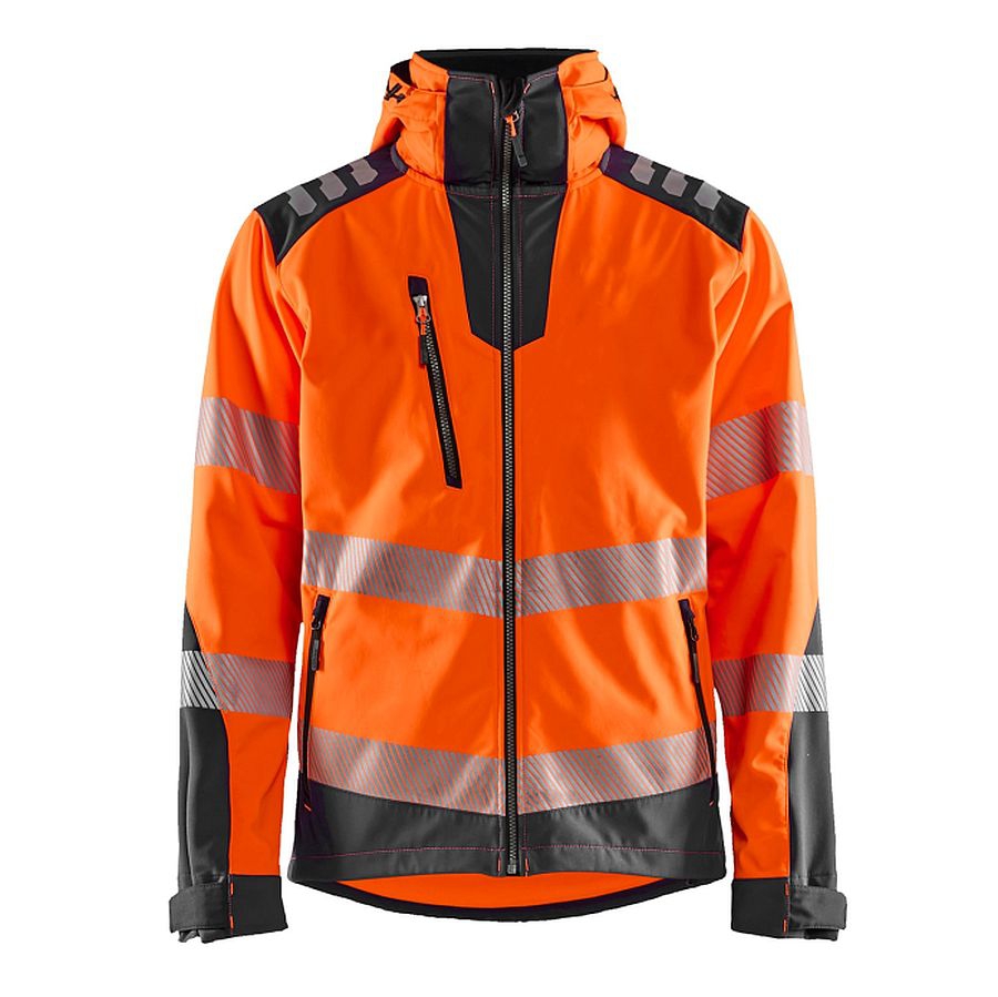 4491 Blakläder® High-Vis Softshell Jacke