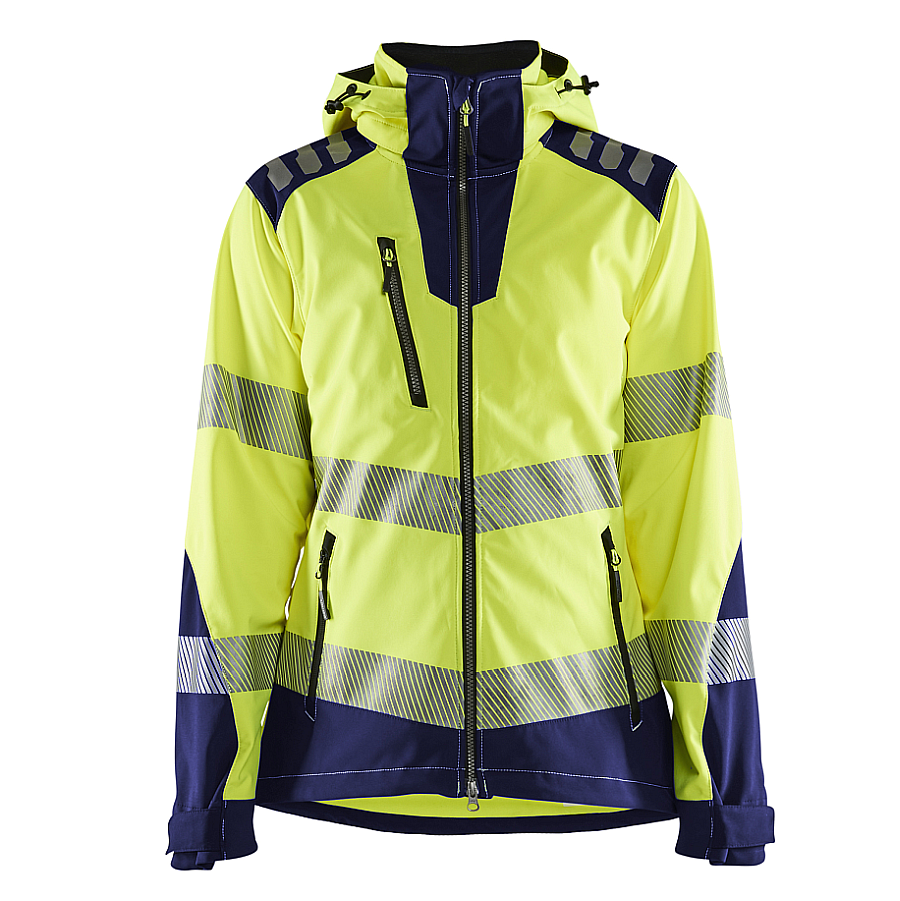 4791 Blakläder® High-Vis Damen Softshell Jacke