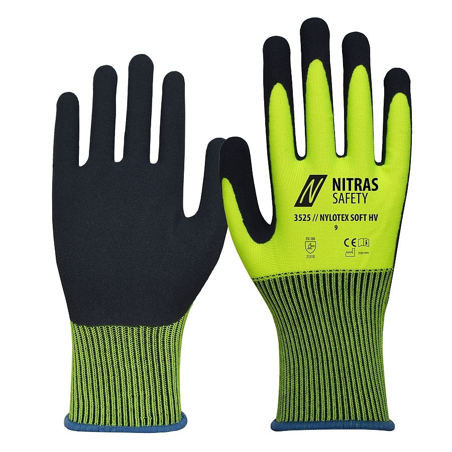 3525 NITRAS Handschuh NYLOTEX SOFT HV