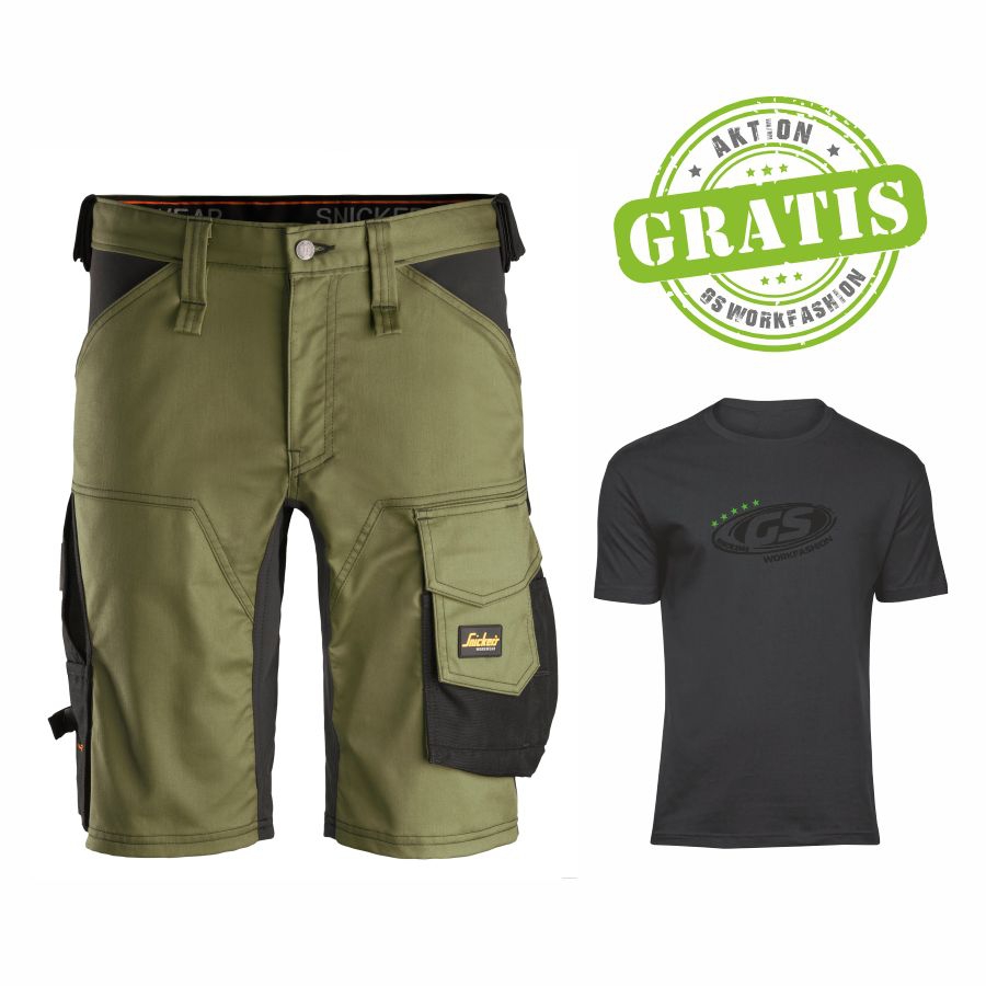 6143 Snickers Short + Gratis T-Shirt