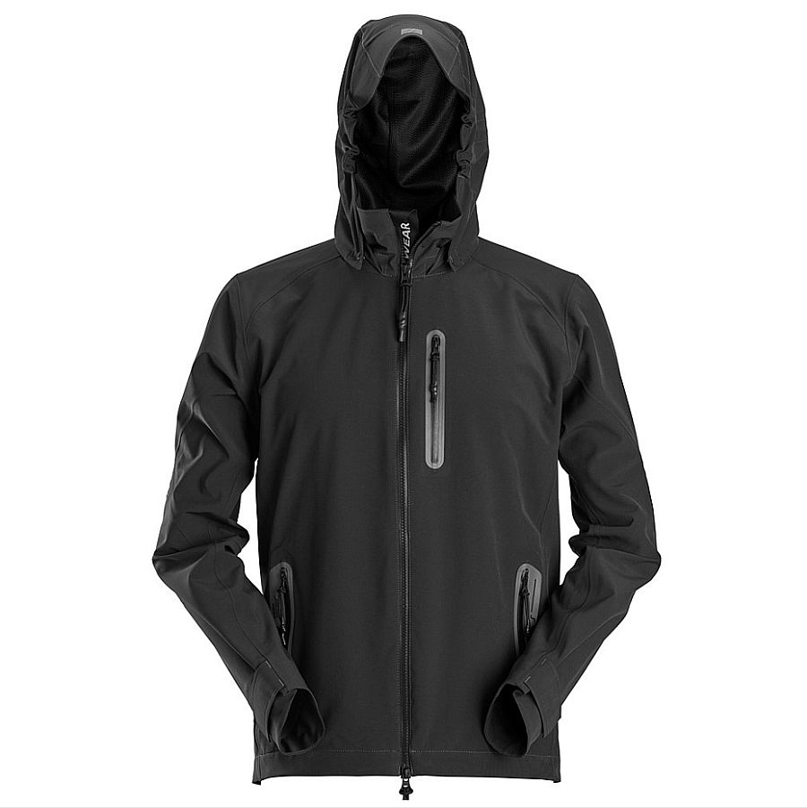 1218 Snickers FlexiWork Softshell Jacke m. Kapuze