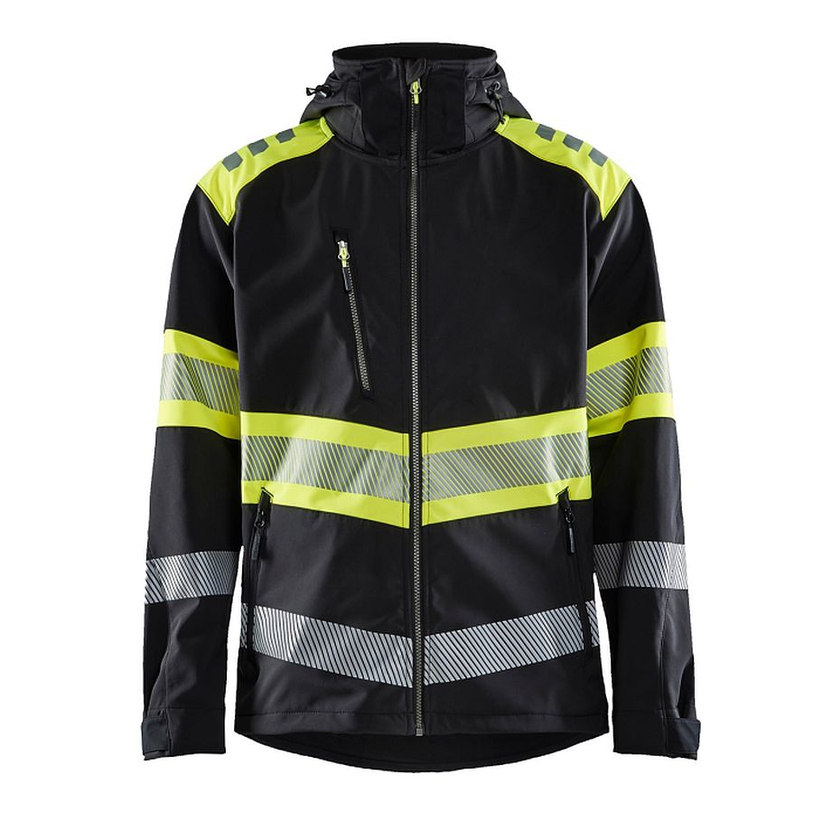 4494 Blakläder® High-Vis Softshell Jacke