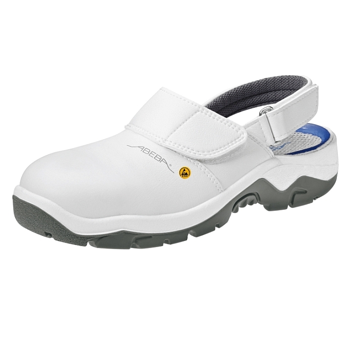 Abeba® ESD Sicherheits-Clog 32120 SB weiss