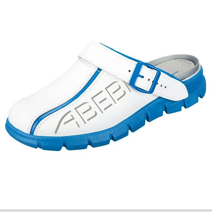 Abeba® Dynamic Clog 7312 OB weiss/blau