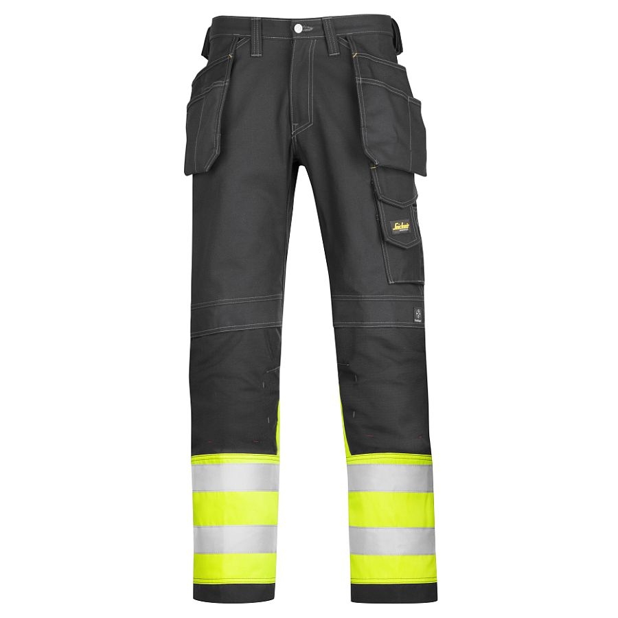 3235 Snickers Bundhose Hi-Vis 100% Baumwolle