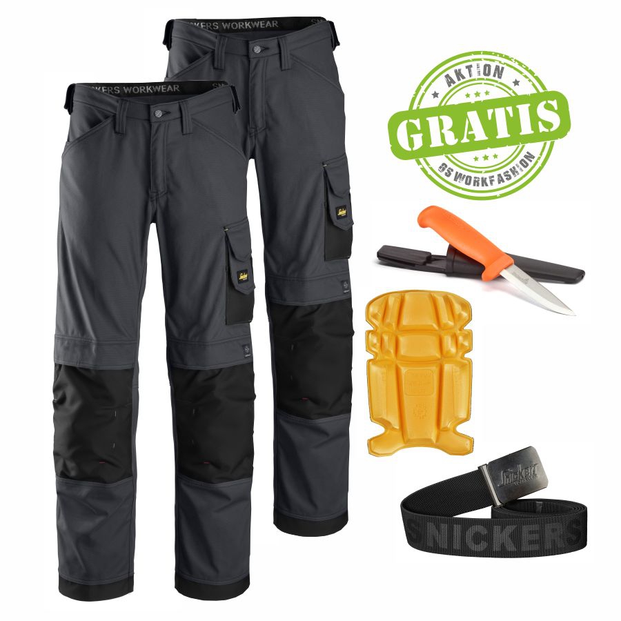 3314 Arbeitshose Canvas+ 2er Set+GRATIS Zubehör