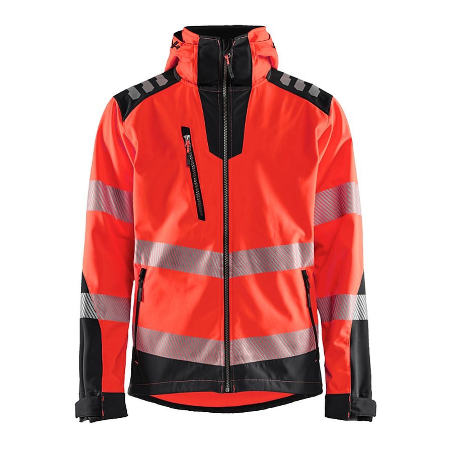 4491 Blakläder® High-Vis Softshell Jacke