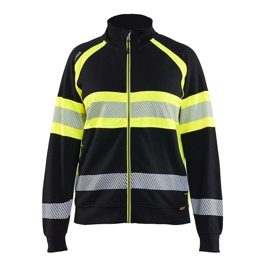 3505 Blakläder® Damen High Vis Sweatjacke