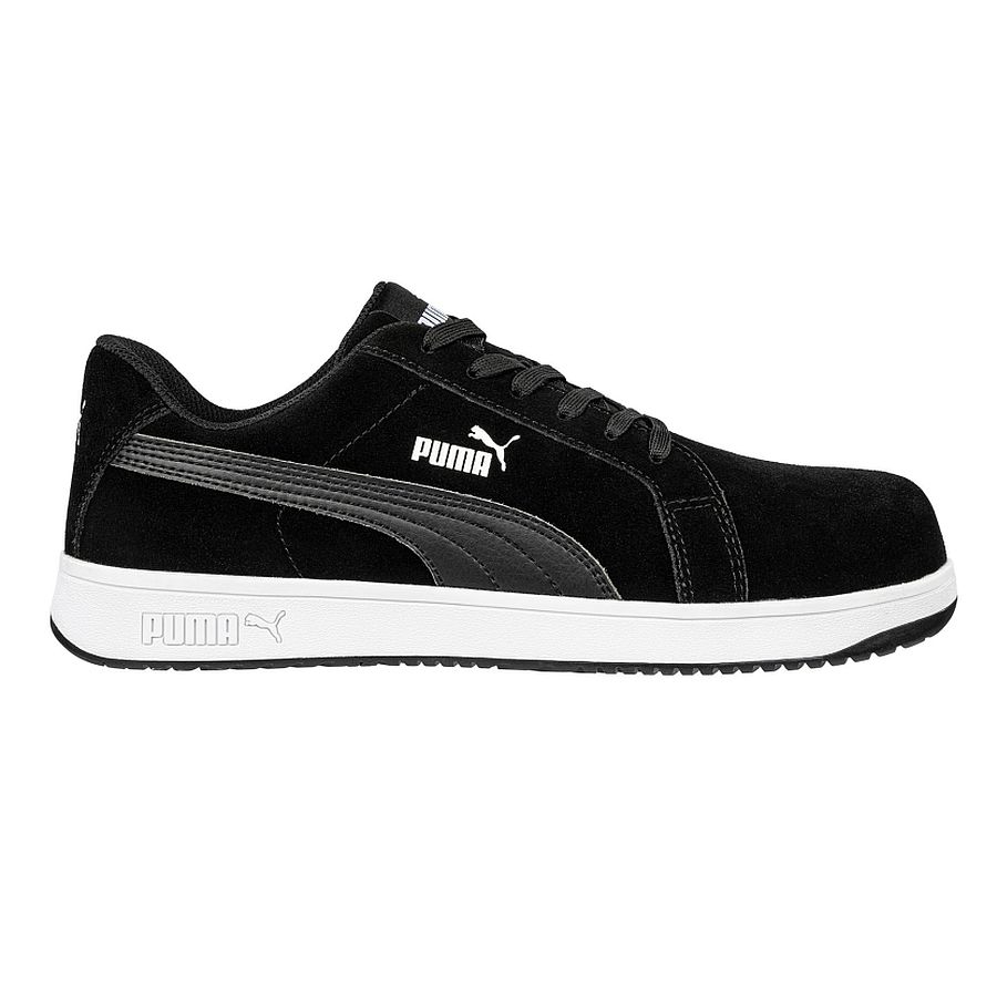 640010 Puma Sicherheitsschuh Iconic Suede black