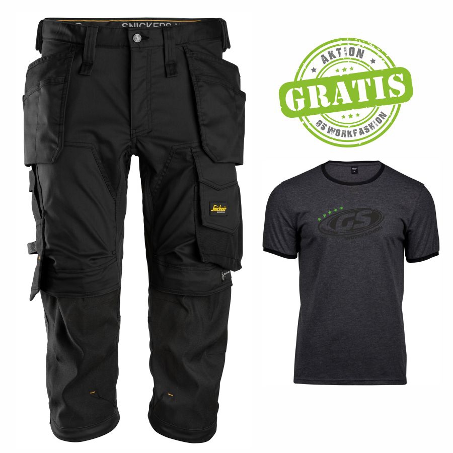 6142 Snickers Piratenhose + Gratis T-Shirt