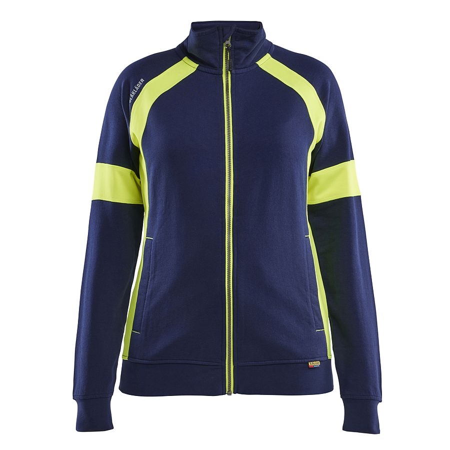 3568 Blakläder® Damen High-Vis Sweatjacke