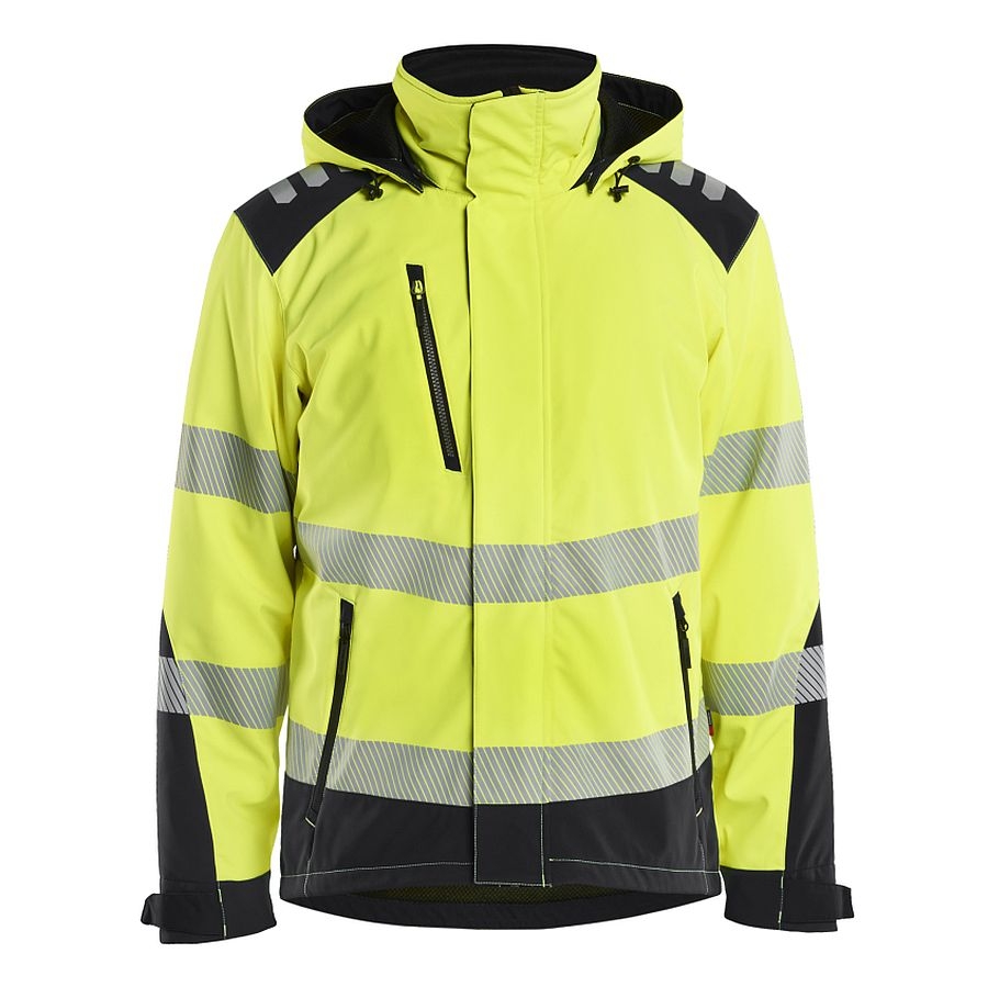 4400 Blakläder® High Vis Softshell-Winterjacke