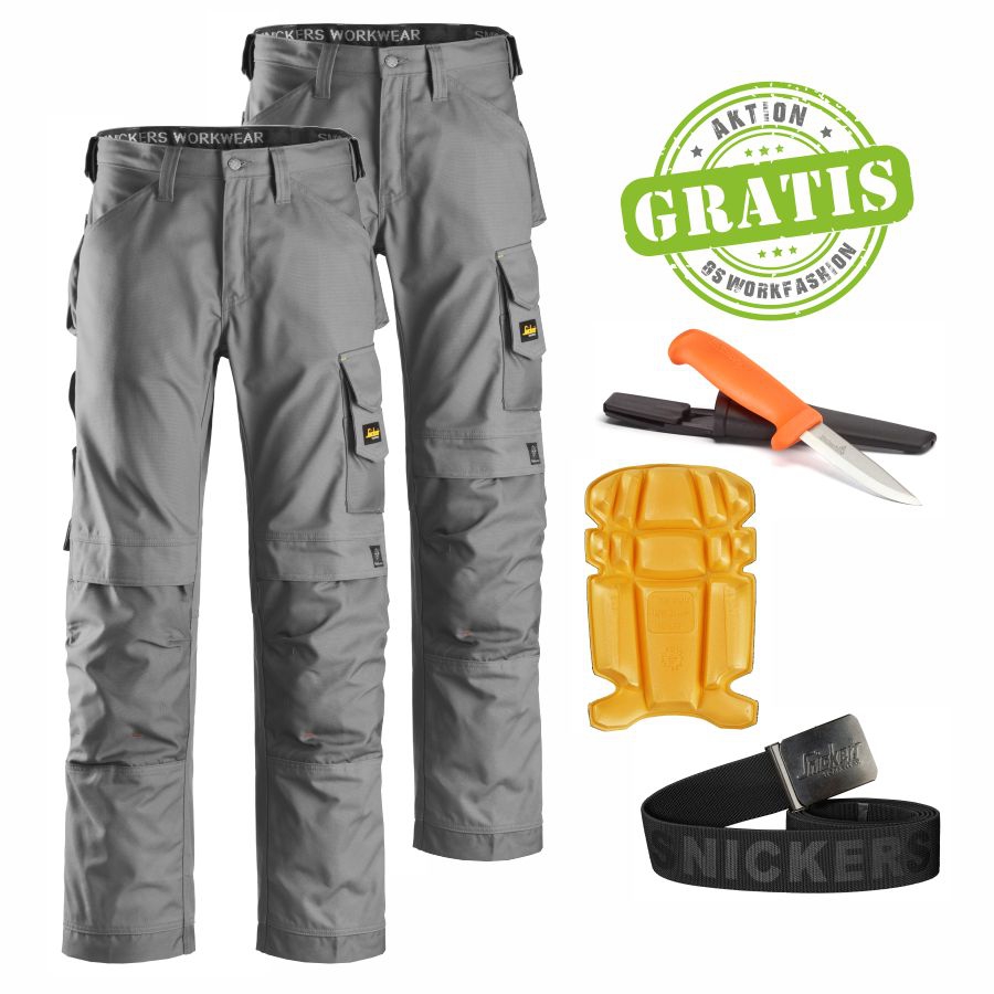 3314 Arbeitshose Canvas+ 2er Set+GRATIS Zubehör