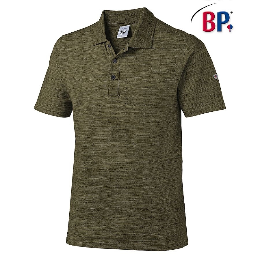 1712 BP Poloshirt Mischgewebe mit Stretch