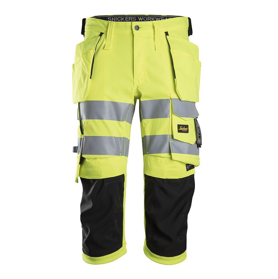 6138 Snickers High-Vis Piratenhose Stretch