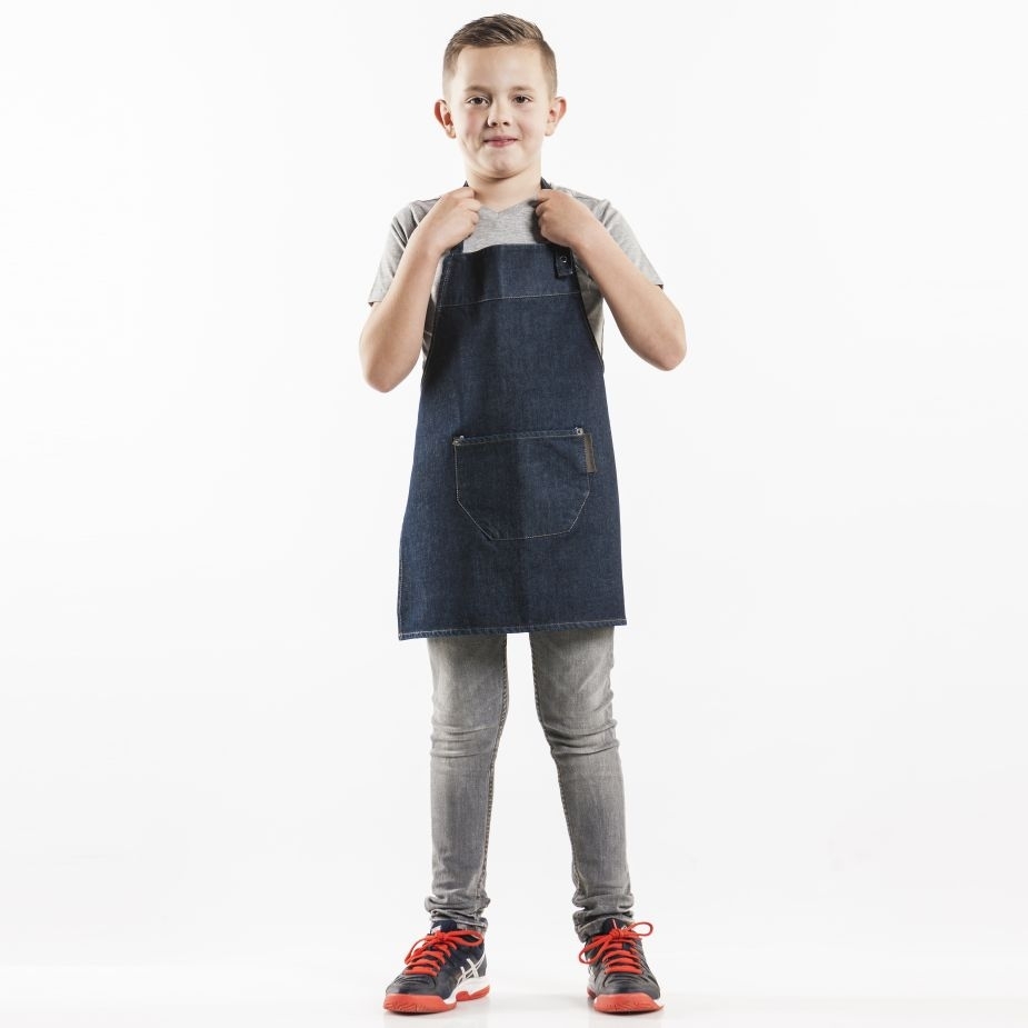 549 Chaud Devant® Latzschürze Kids Blue Denim